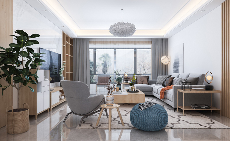 海畔藍庭小區裝修